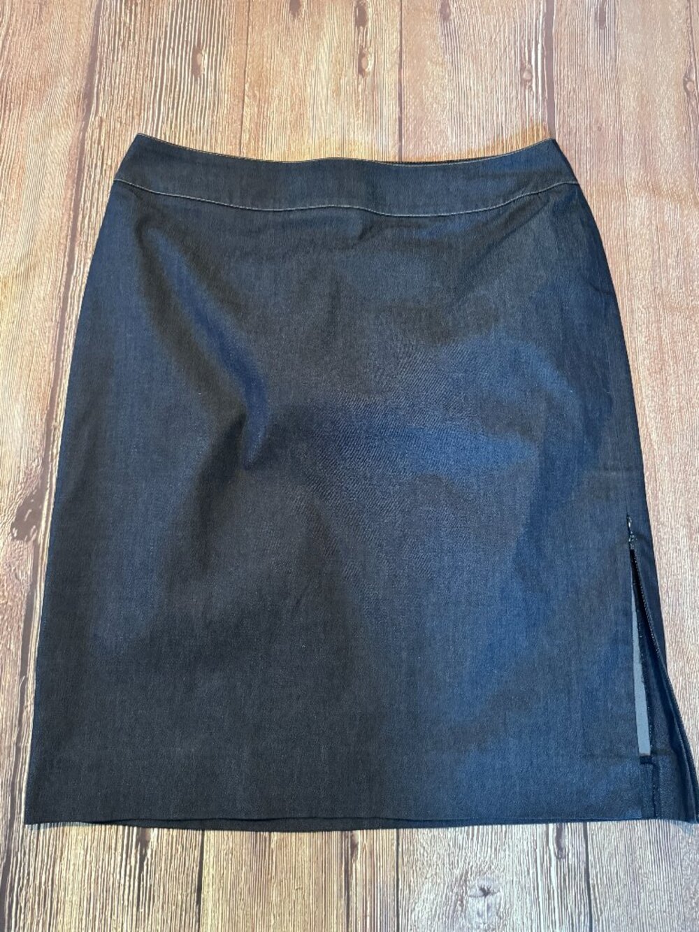 Classiques Entier Denim Straight Skirt Size 10 EUC